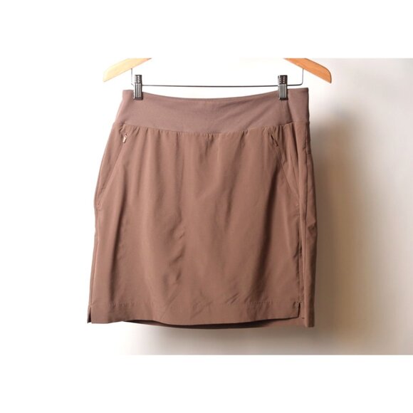 Athleta Dresses & Skirts - Athleta Skort Athletic Tennis Skirt Brown Size 10T Pockets